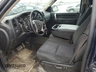 2012 GMC Sierra 1500 SLE with VIN 3GTP2VE70CG257543, listed as a Copart auction lot 51499435 with 195,636 mi miles and Salvage title. Bid and sale history available at DreamBid. Image 7.