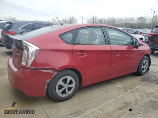 2012 Toyota Prius One with VIN JTDKN3DU0C5391604, listed as a Copart auction lot 80632084 with 109,444 mi miles and Salvage Title. Bid and sale history available at carsss.com. Image 3.