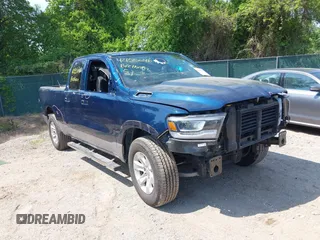 2019 Ram 1500 Laramie with VIN 1C6SRFDT5KN638425, listed as a IAAI auction lot 42155046 with 113,856 mi miles and . Bid and sale history available at DreamBid. Image 1.