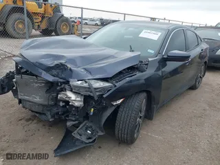 2018 Honda Civic Sedan EX-T with VIN 19XFC1F3XJE000833, listed as a IAAI auction lot 41603309 with 60,807 mi miles. Bid and sale history available at carsss.com. Image 18.
