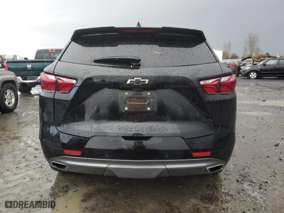 2019 Chevrolet Blazer Premier with VIN 3GNKBFRS4KS624929, listed as a Copart auction lot 86160984 with 0 mi miles and Salvage Title. Bid and sale history available at carsss.com. Image 6.