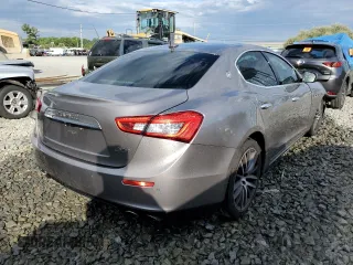 2017 Maserati Ghibli S Q4 with VIN ZAM57RTS5H1216883, listed as a Copart auction lot 55386142 with 78,381 mi miles. Bid and sale history available at carsss.com. Image 4.