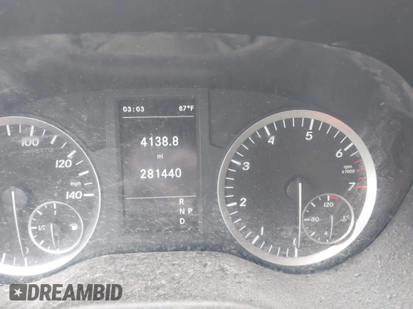 2019 Mercedes-Benz Metris Cargo with VIN WD3PG3EA3K3533680, listed as a IAAI auction lot 42082740 with 281,440 mi miles and . Bid and sale history available at DreamBid. Image 16.