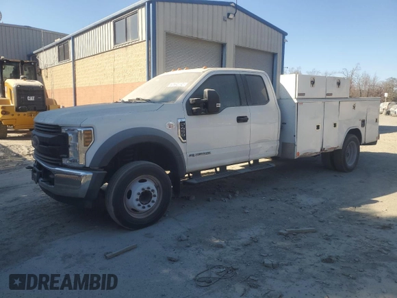 2019 Ford F-450 с VIN 1FD0X4GT8KEG66978, выставлен на аукционе Copart как лот 76724024 с пробегом 105 487 миль миль и Чистый • Clean title. История ставок и продаж доступна на DreamBid. Изображение 1.