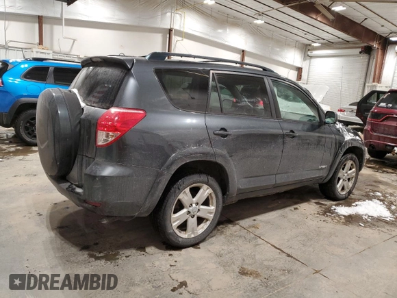 2006 Toyota RAV4 Sport with VIN JTMZK32V066000503, listed as a Copart auction lot 45700955 with 125,459 mi miles and Clean Title. Bid and sale history available at carsss.com. Image 3.