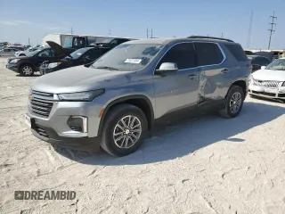 2023 Chevrolet Traverse LT Leather with VIN 1GNERHKW1PJ179155, listed as a Copart auction lot 75521384 with 34,279 mi miles and Salvage Title. Bid and sale history available at carsss.com. Image 1.