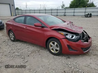 2015 Hyundai Elantra SE z VIN 5NPDH4AE6FH557258, wystawiony jako Copart lot #61659375 z przebiegiem 222 798 mil mil oraz Nie do naprawy • Non repairable. Historia ofert i sprzedaży dostępna na DreamBid. Obrazek 4.