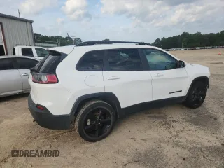 2021 Jeep Cherokee Latitude Plus with VIN 1C4PJLLB4MD116228, listed as a Copart auction lot 61157595 with 55,244 mi miles and Salvage title. Bid and sale history available at DreamBid. Image 3.