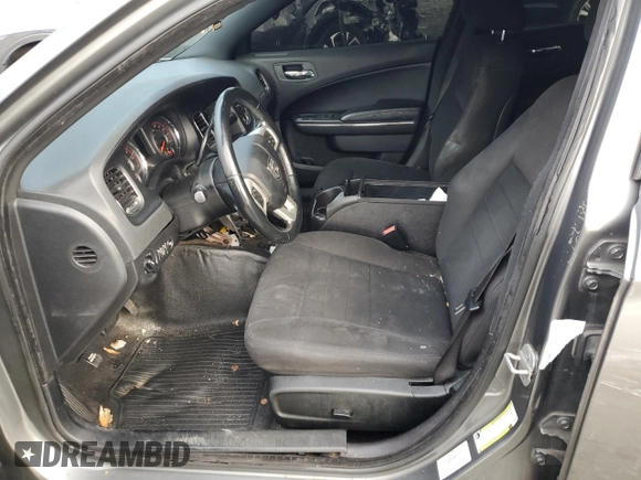 2012 Dodge Charger Police with VIN 2C3CDXAG2CH305414, listed as a Copart auction lot 87179554 with 196,172 mi miles and Salvage Title. Bid and sale history available at carsss.com. Image 7.