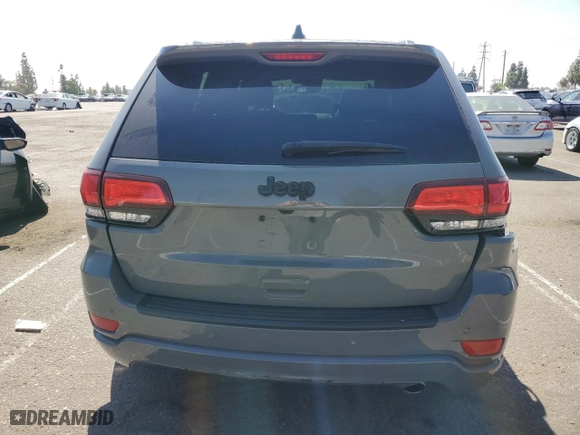 2022 Jeep Grand Cherokee WK Laredo X with VIN 1C4RJEAG2NC128498, listed as a Copart auction lot 75543144 with 17,345 mi miles and Salvage Title. Bid and sale history available at carsss.com. Image 6.