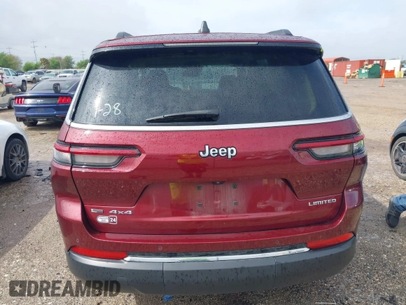 2021 Jeep Grand Cherokee Limited z VIN 1C4RJKBGXM8161859, wystawiony jako IAAI lot #41889257 z przebiegiem 46 965 mil mil oraz . Historia ofert i sprzedaży dostępna na DreamBid. Obrazek 16.