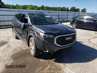 2019 GMC Terrain SLE with VIN 3GKALMEVXKL117425, listed as a Copart auction lot 57951545 with 72,957 mi miles and Salvage title. Bid and sale history available at DreamBid. Image 14.