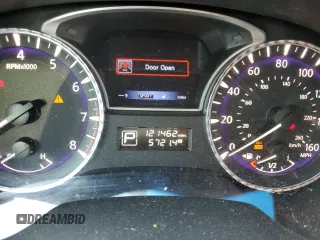 2015 Infiniti QX60 with VIN 5N1AL0MM7FC542689, listed as a Copart auction lot 57584325 with 121,462 mi miles and Salvage title. Bid and sale history available at DreamBid. Image 9.