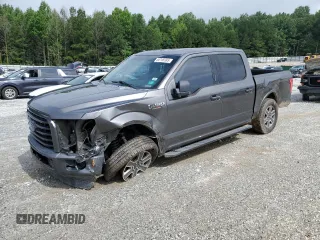 2016 Ford F-150 XL with VIN 1FTEW1CF0GKD26664, listed as a Copart auction lot 60798385 with 117,059 mi miles and Salvage title. Bid and sale history available at DreamBid. Image 1.