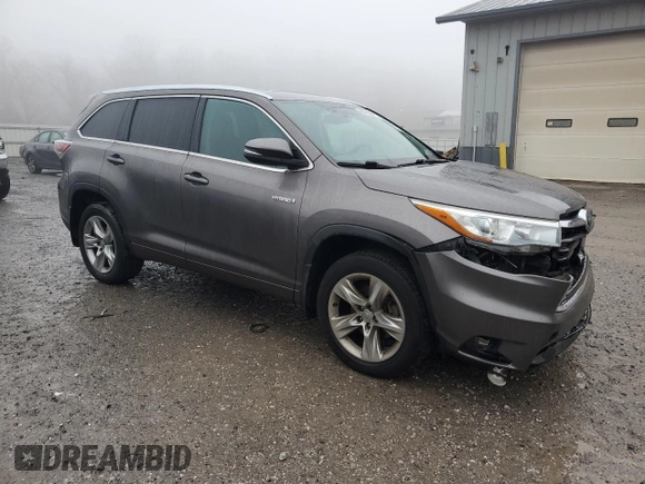 2014 Toyota Highlander Limited с VIN 5TDDCRFHXES005835, выставлен на аукционе Copart как лот 85275264 с пробегом 186 781 миль миль и Списание • Salvage title. История ставок и продаж доступна на DreamBid. Изображение 4.