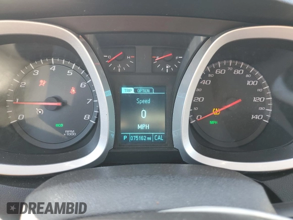 2015 Chevrolet Equinox LS z VIN 2GNALAEK7F6410054, wystawiony jako Copart lot #48564065 z przebiegiem 75 162 mil mil oraz Szkoda całkowita • Salvage title. Historia ofert i sprzedaży dostępna na DreamBid. Obrazek 9.