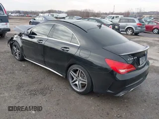 2015 Mercedes-Benz CLA 45 AMG with VIN WDDSJ5CB7FN181583, listed as a IAAI auction lot 41475027 with 127,602 mi miles and . Bid and sale history available at DreamBid. Image 3.