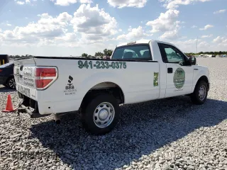 2013 Ford F-150 XL with VIN 1FTNF1CF1DKE06924, listed as a Copart auction lot 54252525 with 222,384 mi miles and Salvage title. Bid and sale history available at DreamBid. Image 3.