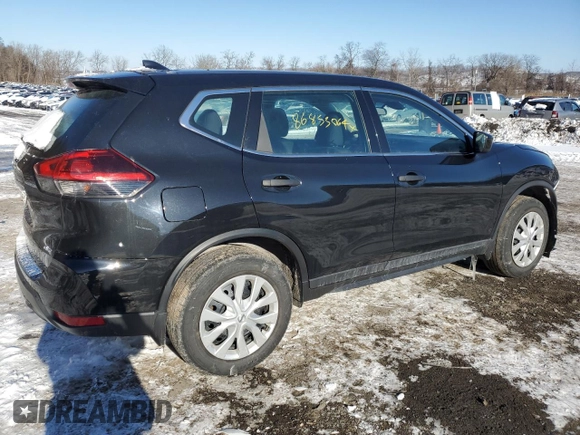 2019 Nissan Rogue SL with VIN 5N1AT2MV4KC830202, listed as a Copart auction lot 89082745 with 55,954 mi miles and Salvage Title. Bid and sale history available at carsss.com. Image 3.