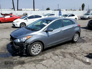 2016 Hyundai Elantra GT with VIN KMHD35LH5GU318038, listed as a Copart auction lot 71094194 with 104,377 mi miles and Salvage Title. Bid and sale history available at carsss.com. Image 1.