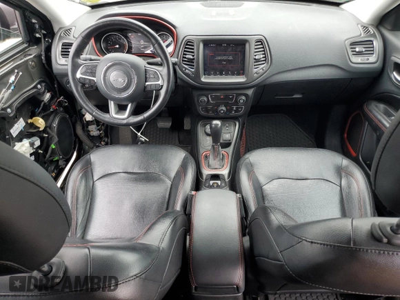 2019 Jeep Compass Trailhawk с VIN 3C4NJDDB0KT595525, выставлен на аукционе Copart как лот 60286335 с пробегом 57 900 миль миль и Списание • Salvage title. История ставок и продаж доступна на DreamBid. Изображение 8.