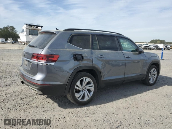 2023 Volkswagen Atlas SE with VIN 1V2JR2CA3PC509307, listed as a Copart auction lot 49605735 with 40,398 mi miles and Salvage title. Bid and sale history available at DreamBid. Image 3.