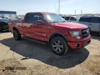 2013 Ford F-150 XL with VIN 1FTFX1ET8DFB07444, listed as a Copart auction lot 54358495 with 102,629 mi miles and Clean Title. Bid and sale history available at carsss.com. Image 4.