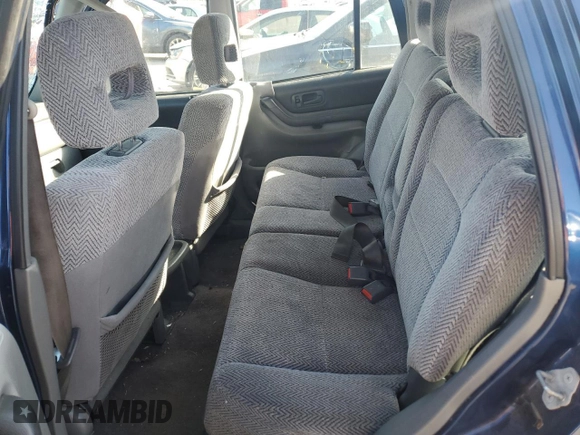 1997 Honda CR-V with VIN JHLRD1852VC072036, listed as a Copart auction lot 48295145 with 396,600 mi miles and Salvage Title. Bid and sale history available at carsss.com. Image 10.