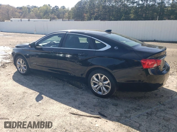 2017 Chevrolet Impala LT with VIN 2G1105S30H9160382, listed as a Copart auction lot 51758135 with 284,970 mi miles and Salvage Title. Bid and sale history available at DreamBid. Image 2.