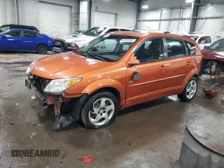 2005 Pontiac Vibe with VIN 5Y2SM638X5Z405464, listed as a Copart auction lot 46181595 with 149,188 mi miles and Salvage Title. Bid and sale history available at carsss.com. Image 1.