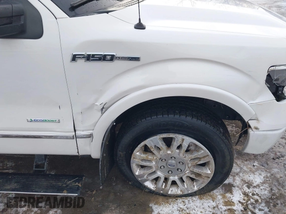 2013 Ford F-150 XL with VIN 1FTFW1ET1DFD50855, listed as a IAAI auction lot 41401837 with 196,003 mi miles. Bid and sale history available at carsss.com. Image 17.