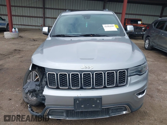 2017 Jeep Grand Cherokee Limited with VIN 1C4RJFBG9HC776459, listed as a IAAI auction lot 42182641 with 146,948 mi miles and . Bid and sale history available at DreamBid. Image 12.