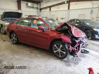 2017 Subaru Legacy Limited with VIN 4S3BNEN65H3013860, listed as a Copart auction lot 43172365 with 0 mi miles and Non Repairable. Bid and sale history available at carsss.com. Image 4.
