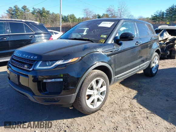 2019 Land Rover Range Rover Evoque SE with VIN SALVP2RX5KH332686, listed as a IAAI auction lot 40851282 with 48,578 mi miles. Bid and sale history available at carsss.com. Image 2.