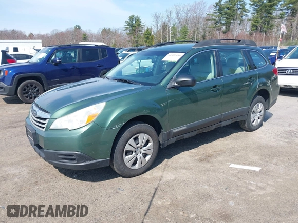 2011 Subaru Outback 2.5i with VIN 4S4BRBAC5B3388343, listed as a IAAI auction lot 41891930 with 216,320 mi miles. Bid and sale history available at carsss.com. Image 2.