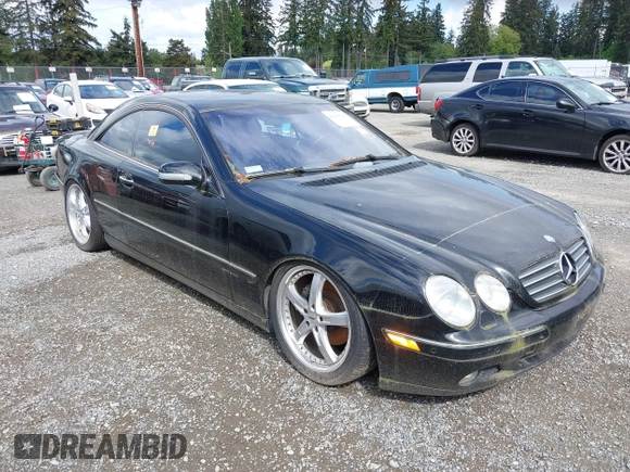 2000 Mercedes-Benz CL 500/600 z VIN WDBPJ75J8YA003853, wystawiony jako IAAI lot #42250785 z przebiegiem 94 874 mil mil oraz . Historia ofert i sprzedaży dostępna na DreamBid. Obrazek 1.