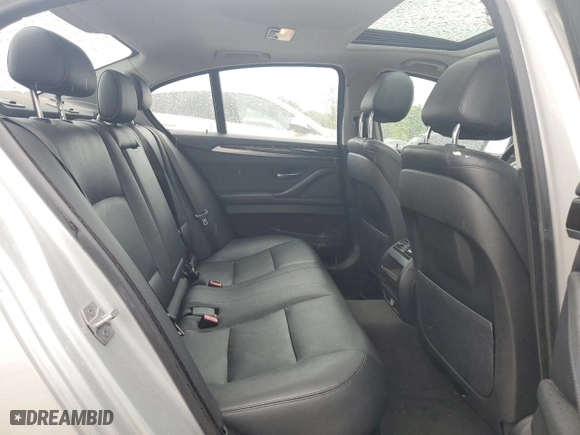 2014 BMW 5 Series 535i with VIN WBA5B1C59ED474829, listed as a Copart auction lot 54089485 with 202,433 mi miles and Clean Title. Bid and sale history available at carsss.com. Image 10.
