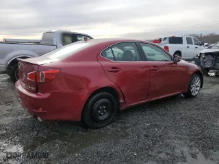 2013 Lexus IS 250 with VIN JTHCF5C20D5062737, listed as a Copart auction lot 42801285 with 93,884 mi miles and Salvage Title. Bid and sale history available at carsss.com. Image 3.