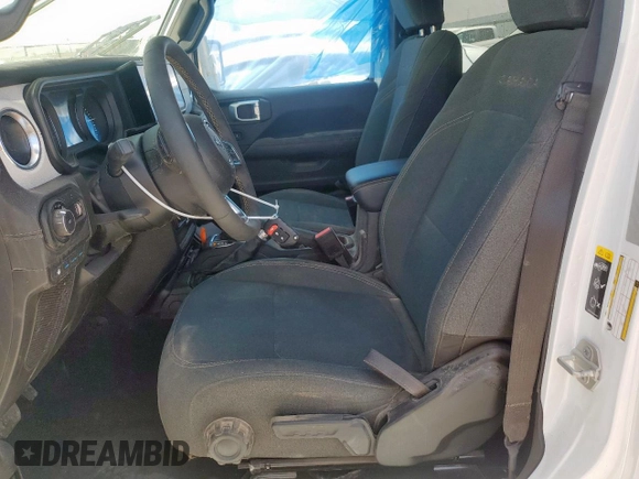 2024 Jeep Wrangler Sahara with VIN 1C4RJXP64RW274769, listed as a Copart auction lot 55928655 with Not provided miles and Clean title. Bid and sale history available at DreamBid. Image 7.