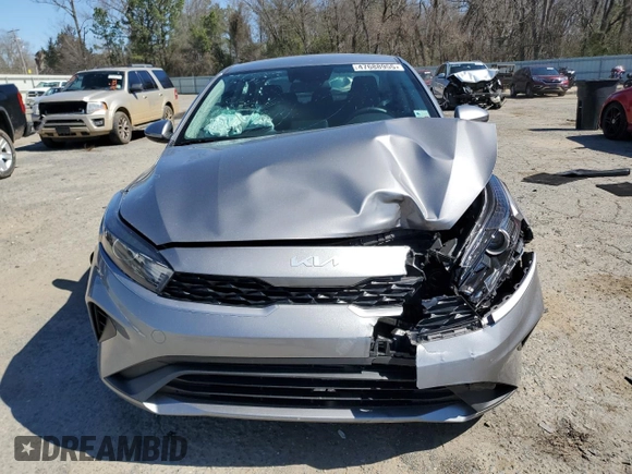 2024 Kia Forte LXS with VIN 3KPF24AD4RE730138, listed as a Copart auction lot 47688955 with 15,167 mi miles and Salvage Title. Bid and sale history available at DreamBid. Image 5.
