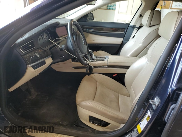 2012 BMW 7 Series 750i xDrive with VIN WBAKC6C5XCC396660, listed as a Copart auction lot 55325095 with 106,667 mi miles and Clean Title. Bid and sale history available at DreamBid. Image 7.