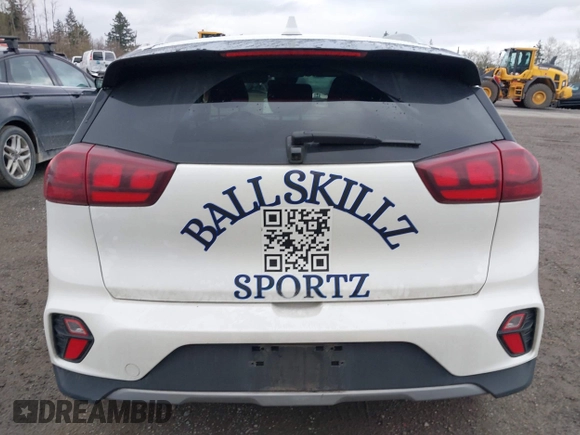 2022 Kia Niro LXS with VIN KNDCB3LC9N5549074, listed as a IAAI auction lot 41929347 with 128,044 mi miles. Bid and sale history available at carsss.com. Image 17.