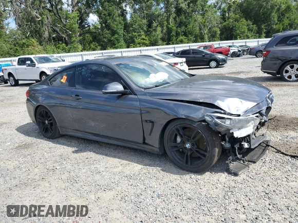 2018 BMW 4 Series 440i xDrive z VIN WBA4W9C57JAC99283, wystawiony jako Copart lot #60476195 z przebiegiem Nie podano mil oraz Czysty tytuł • Clean title. Historia ofert i sprzedaży dostępna na DreamBid. Obrazek 4.