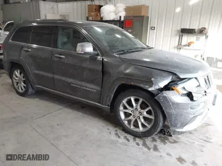 2015 Jeep Grand Cherokee Summit with VIN 1C4RJFJG4FC741875, listed as a IAAI auction lot 41617932 with 160,575 mi miles. Bid and sale history available at carsss.com. Image 1.