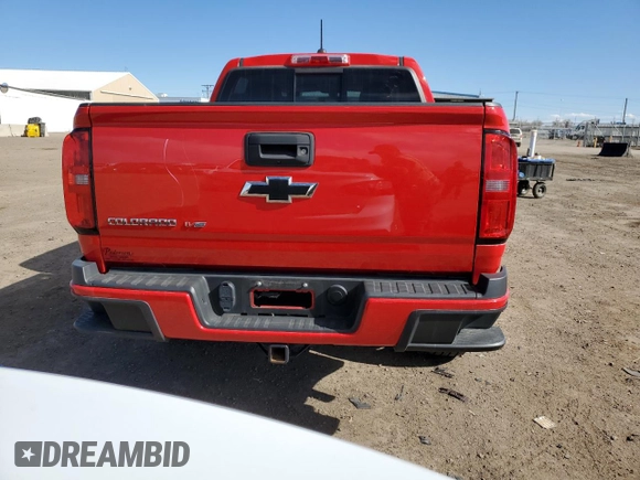 2018 Chevrolet Colorado 4WD Z71 z VIN 1GCGTDEN9J1113569, wystawiony jako Copart lot #46882725 z przebiegiem 110 254 mil mil oraz Szkoda całkowita • Salvage title. Historia ofert i sprzedaży dostępna na DreamBid. Obrazek 6.