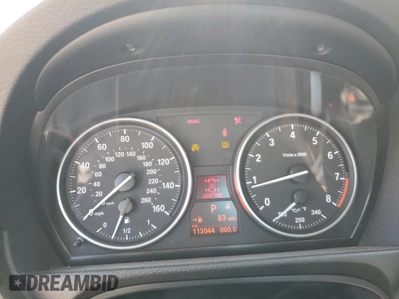 2008 BMW 3 Series 328i with VIN WBAWB33538P132375, listed as a Copart auction lot 59136785 with 113,044 mi miles and Salvage title. Bid and sale history available at DreamBid. Image 9.
