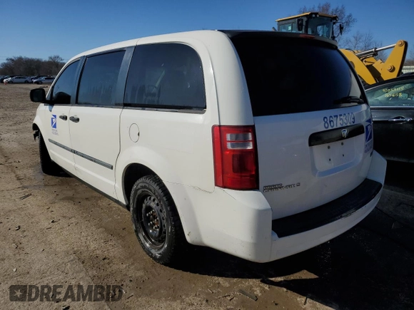 2008 Dodge Grand Caravan SE with VIN 2D8HN44H58R705763, listed as a Copart auction lot 48389925 with 227,777 mi miles and Salvage title. Bid and sale history available at DreamBid. Image 2.