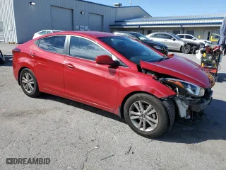2016 Hyundai Elantra SE with VIN KMHDH4AE6GU478823, listed as a Copart auction lot 48952945 with 60,184 mi miles and Salvage Title. Bid and sale history available at carsss.com. Image 4.