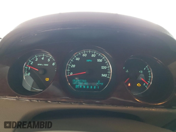 2008 Buick Lucerne CX with VIN 1G4HP57208U172595, listed as a Copart auction lot 55155905 with 160,186 mi miles and Salvage Title. Bid and sale history available at DreamBid. Image 9.