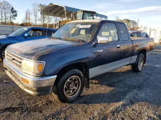 1997 Toyota T100 DX z VIN JT4TN12D1V0028627, wystawiony jako Copart lot #81923504 z przebiegiem 276 065 mil mil oraz Szkody całkowita. Historia ofert i sprzedaży dostępna na DreamBid. Obrazek 1.
